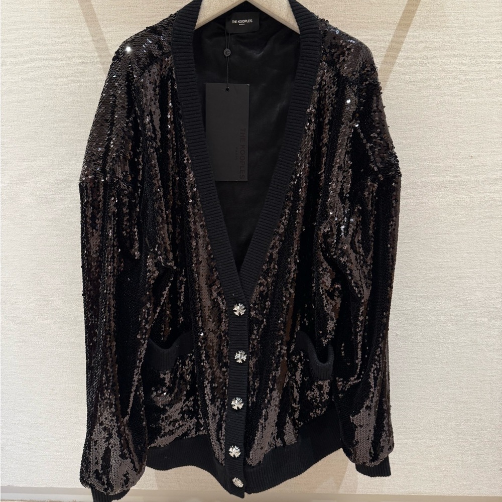 The Kooples Sequin Cardigan